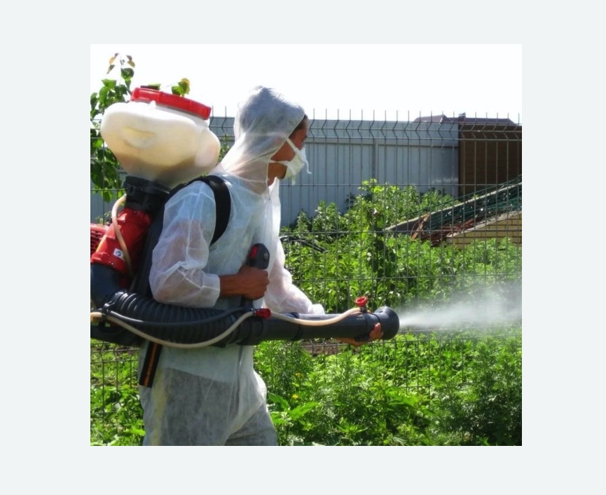 Акарицидная обработка территории в Светлограде